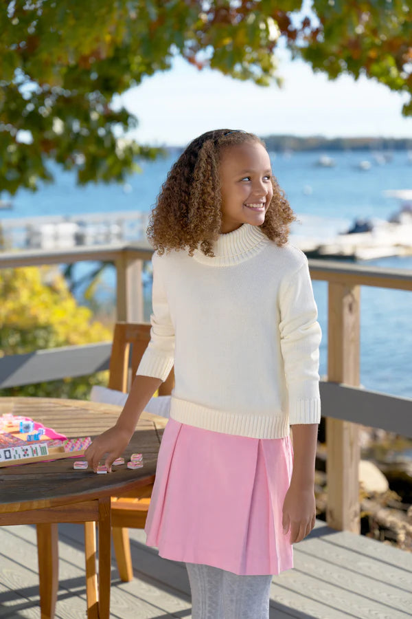 Parson Pleated Skirt-Corduroy