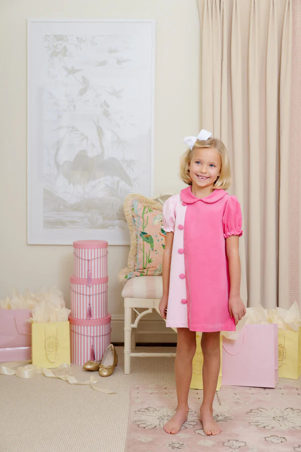 Short Sleeve Blair Button Dress