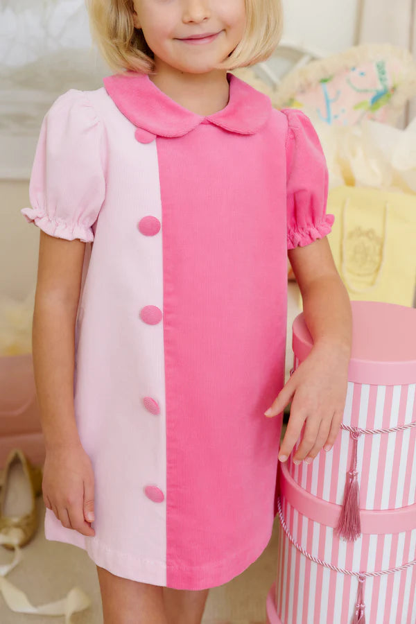 Short Sleeve Blair Button Dress