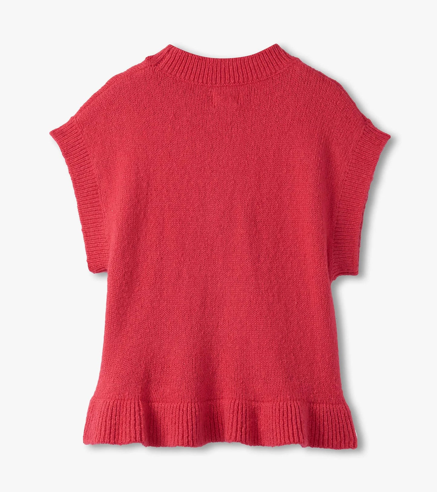 Girls Red Everywhere Sweater Vest