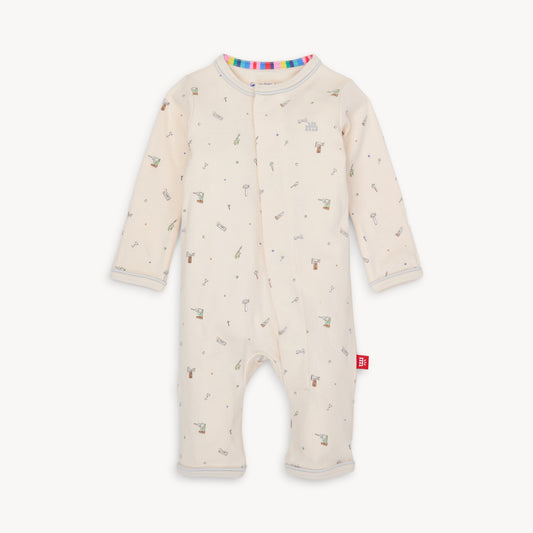 Fix it friends magnetic organic cotton coverall