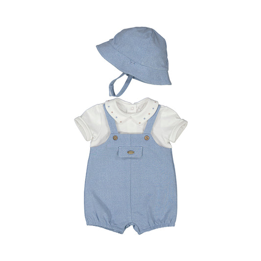 Dungaree with hat