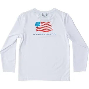 Kids Pro Performance Long Sleeve Fishing T-shirt