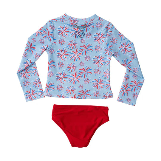 Girls Reef Rashguard Swim Set