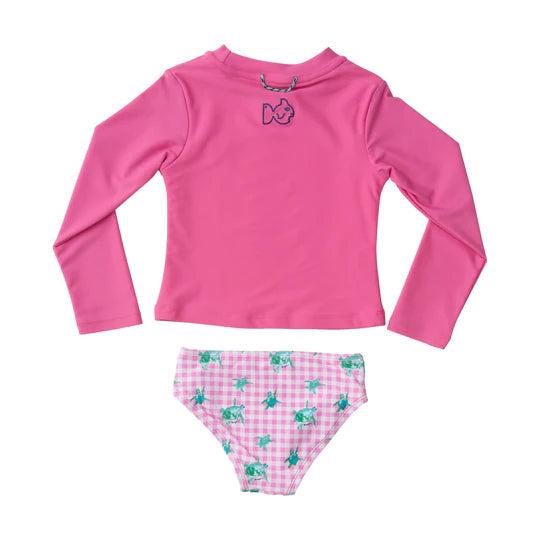 Girls Reef Rashguard Swim Set