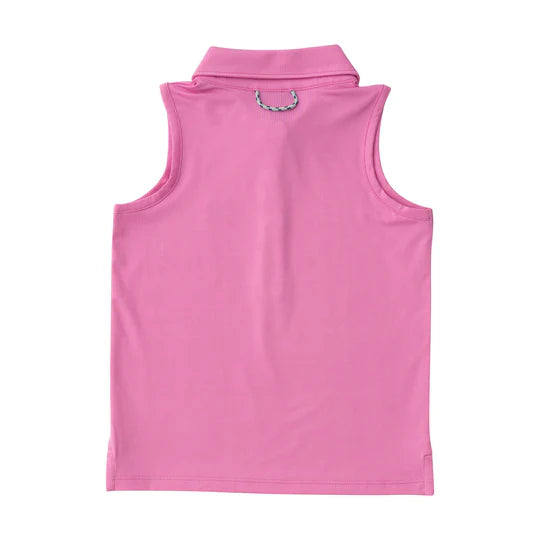 Girls sleeveless pro Performance Polo