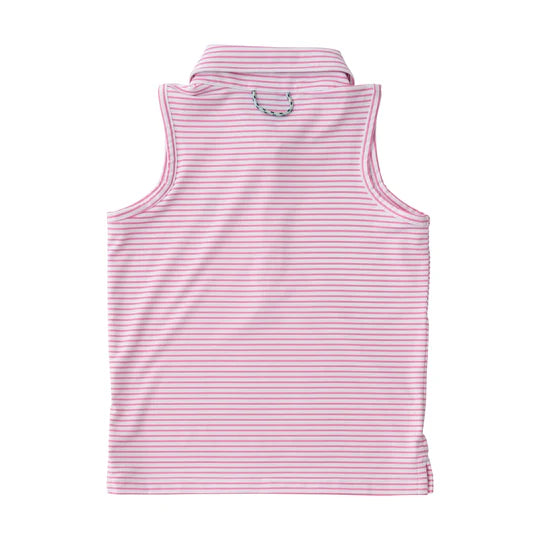 Girls sleeveless pro Performance Polo