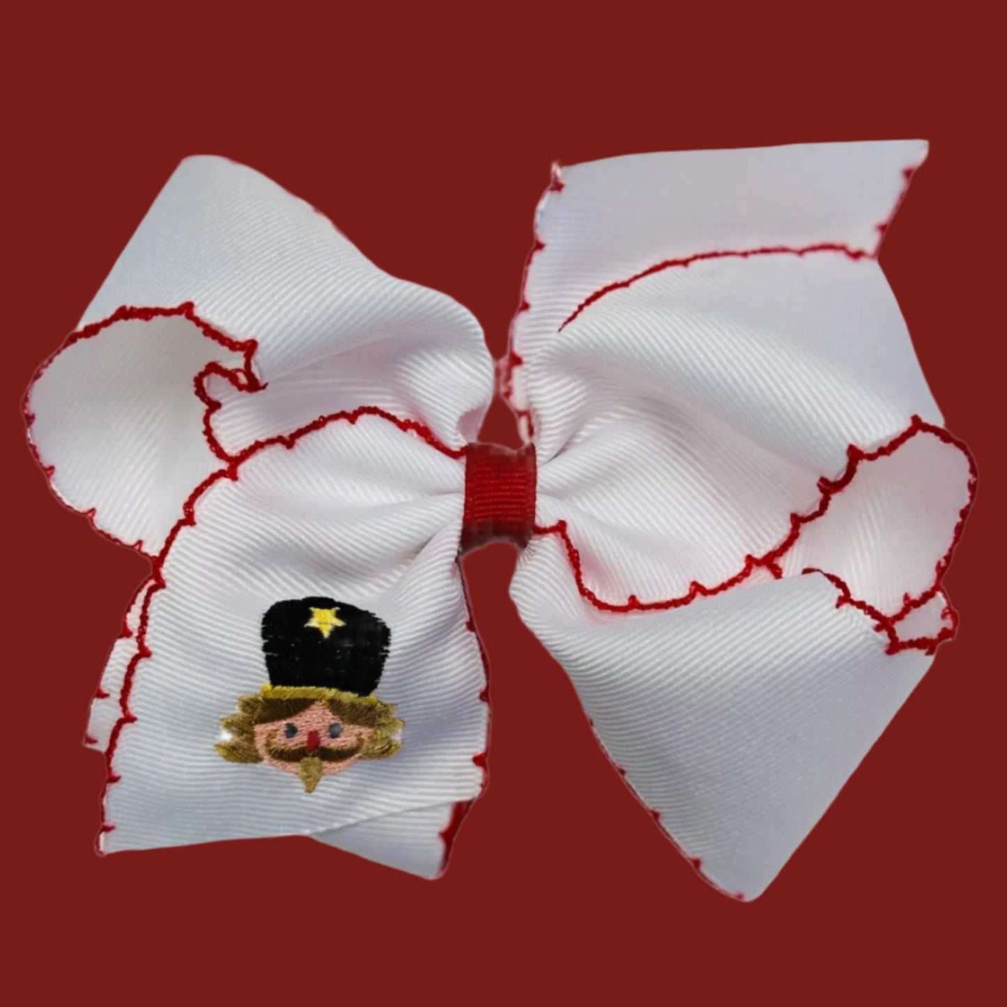 Holiday Grosgrain Hair Bow