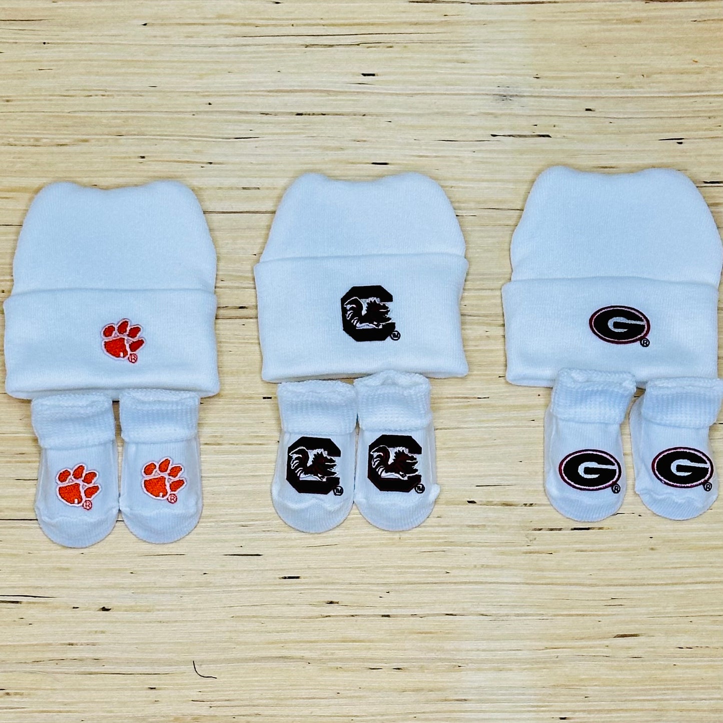 Collegiate baby bootie