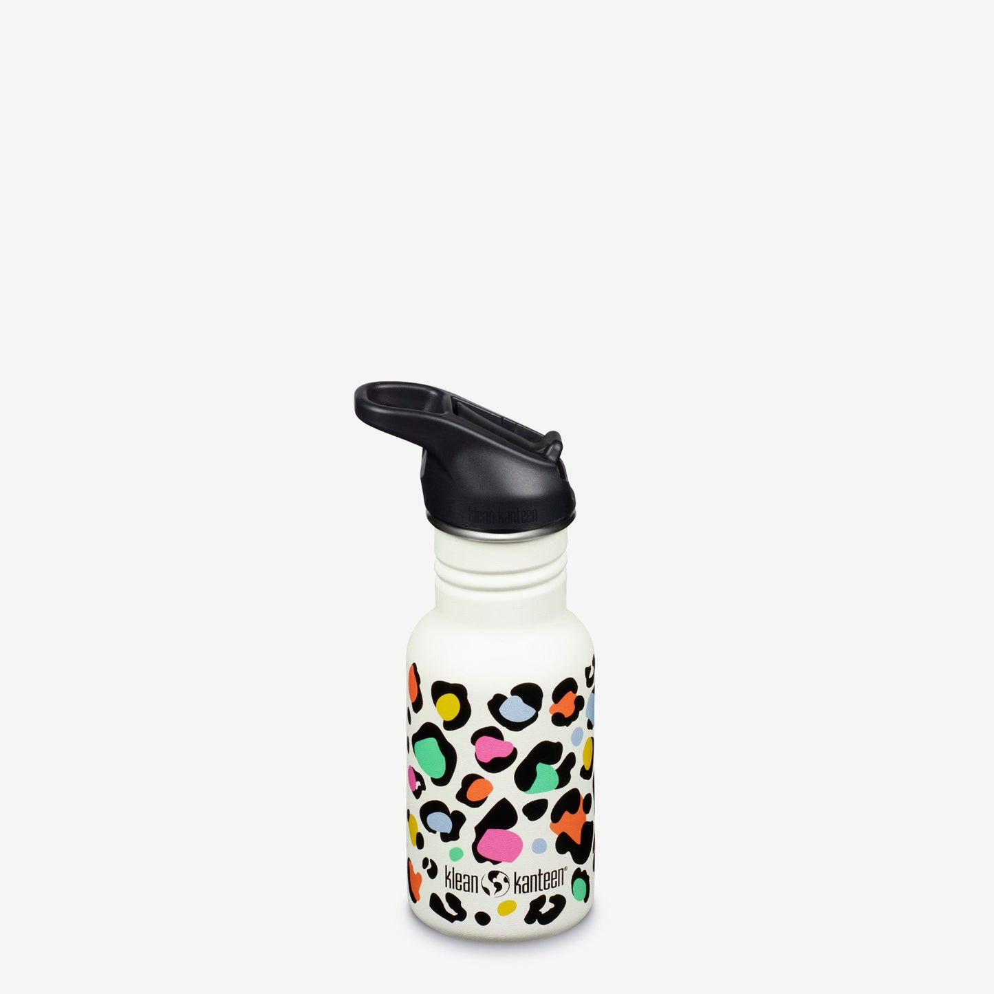 12 oz Classic Kid's Water Bottle with Flip Seal Sport Cap and Straw