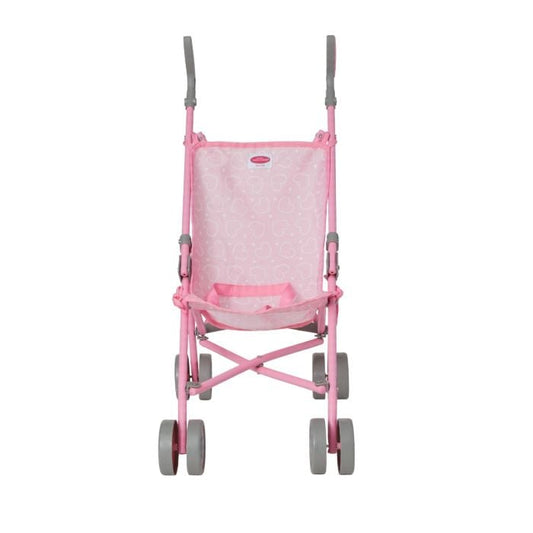 19" Pink Hearts Umbrella Stroller