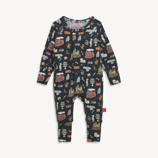 Harry Potter Convertible Coverall, Pink Print
