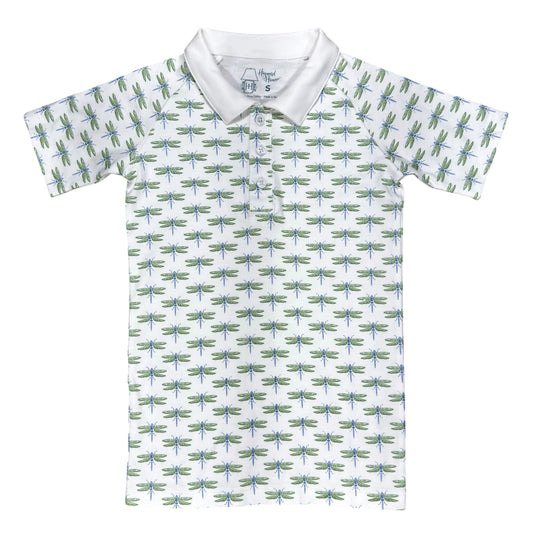 Boys Short Sleeve Pima Polo