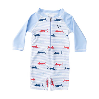 PRODOH Baby Reef One Piece Swimsuit Windsurfer Fish Print Regular price