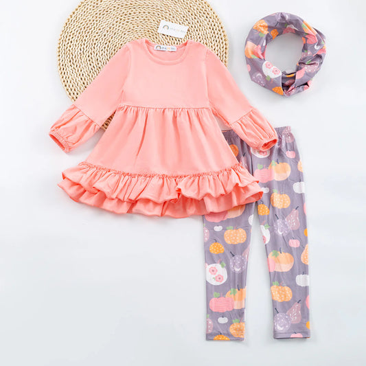 Pastel Pumpkin Pants Set