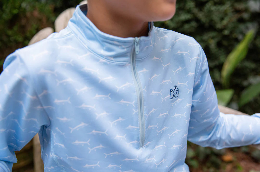 Kids Pro Performance Quarter Zip Pullover