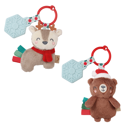 Holiday Itzy Pal™ Plush + Teether