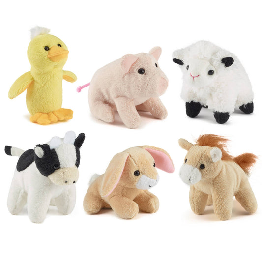 Living Nature Farm Mini Buddies Asst Stuffed Animal Toy