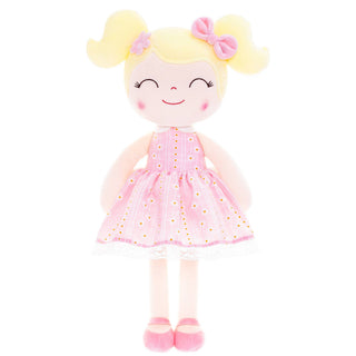 16" Keepsake Plush Doll - Pink Dress Blonde Hair