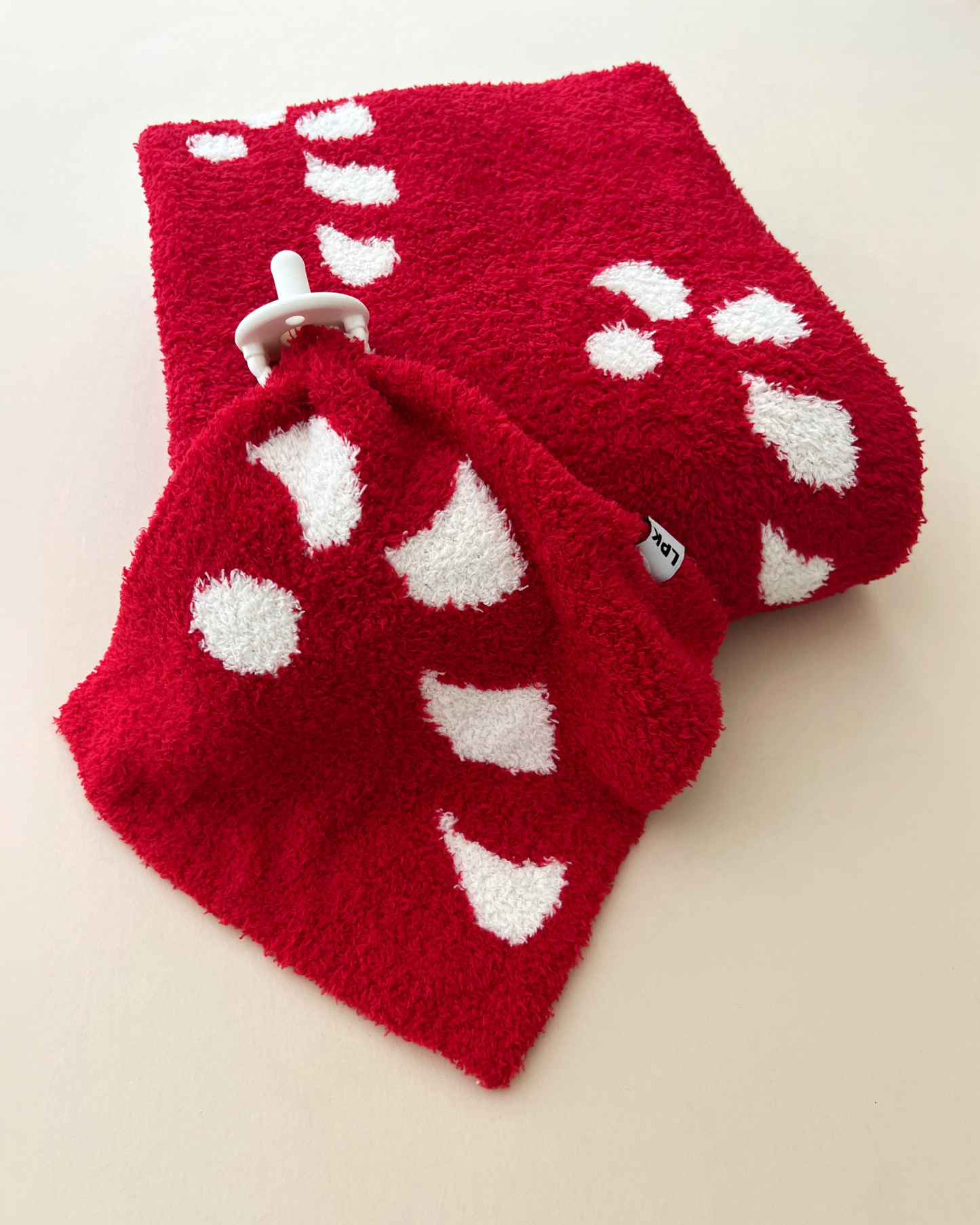 Christmas Plush Lovey | Candy Cane