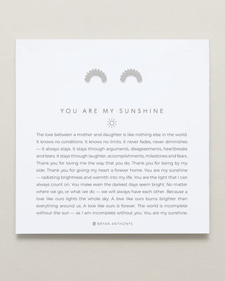 You Are My Sunshine Earrings