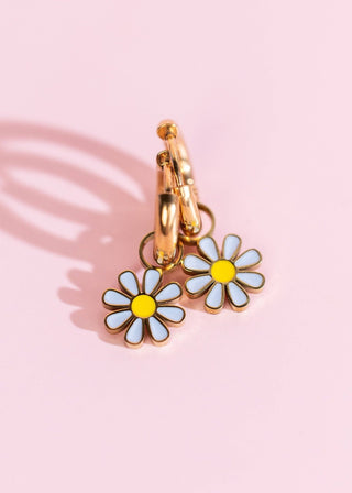 Baby Blue Daisy Charms - Sunny Meadow Boutique