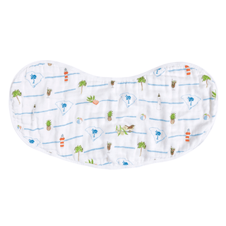 Baby Burp Cloth & Bib Combo: South Carolina - Sunny Meadow Boutique