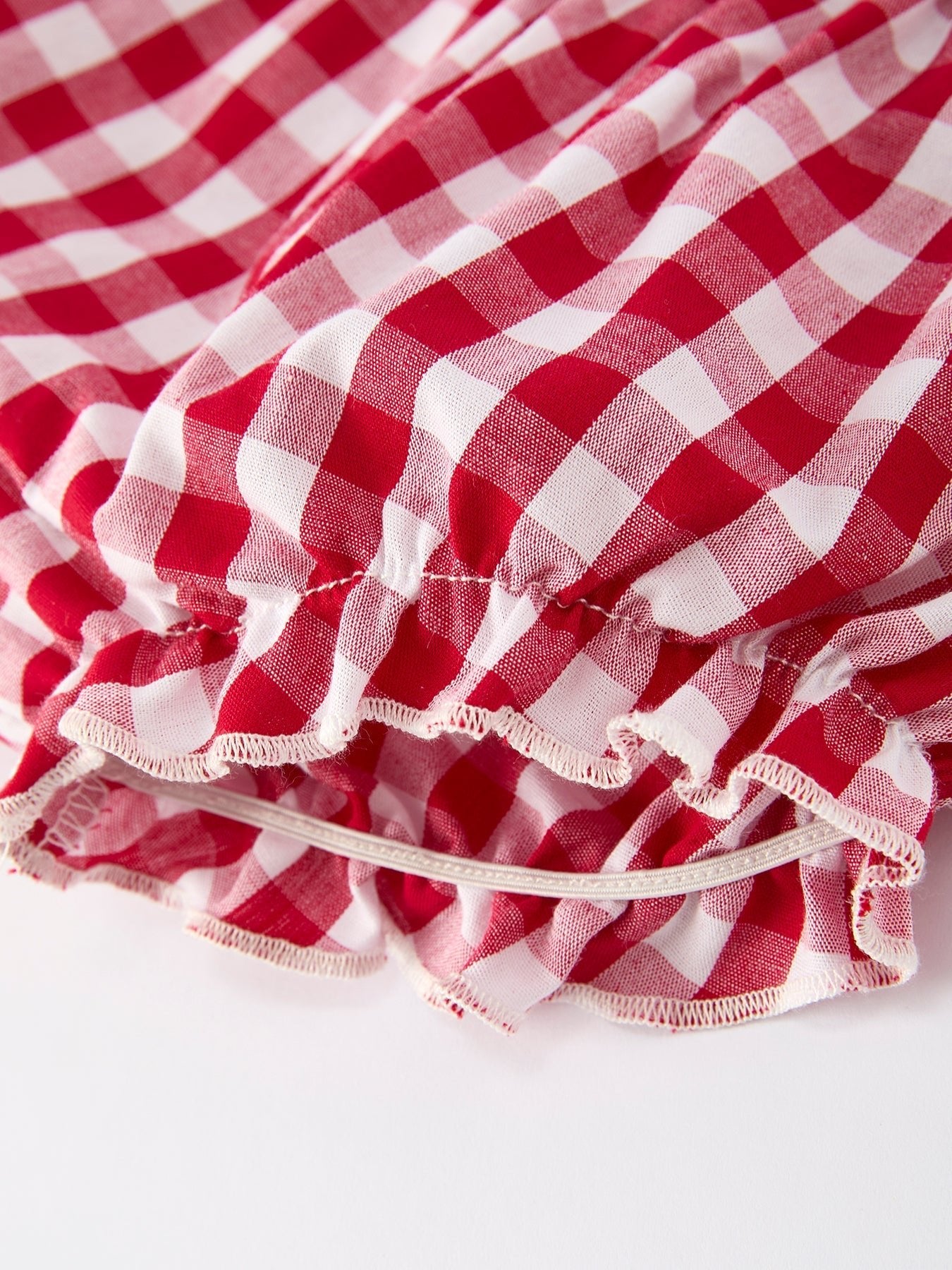 Baby Girls Bloomers Romper Set – Dog Baseball Smocking Embroidery Outfit - Sunny Meadow Boutique