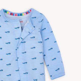 Baby Got Track magnetic modal footie - Sunny Meadow Boutique