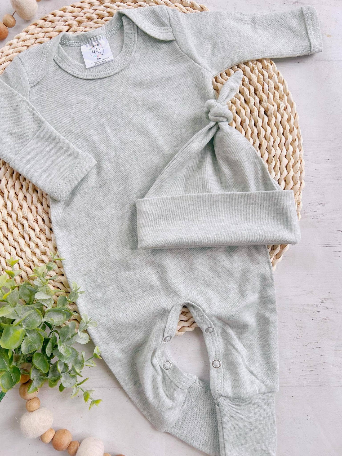 Baby Romper Wholesale Blank - Solids Patterns and Heathers - Sunny Meadow Boutique