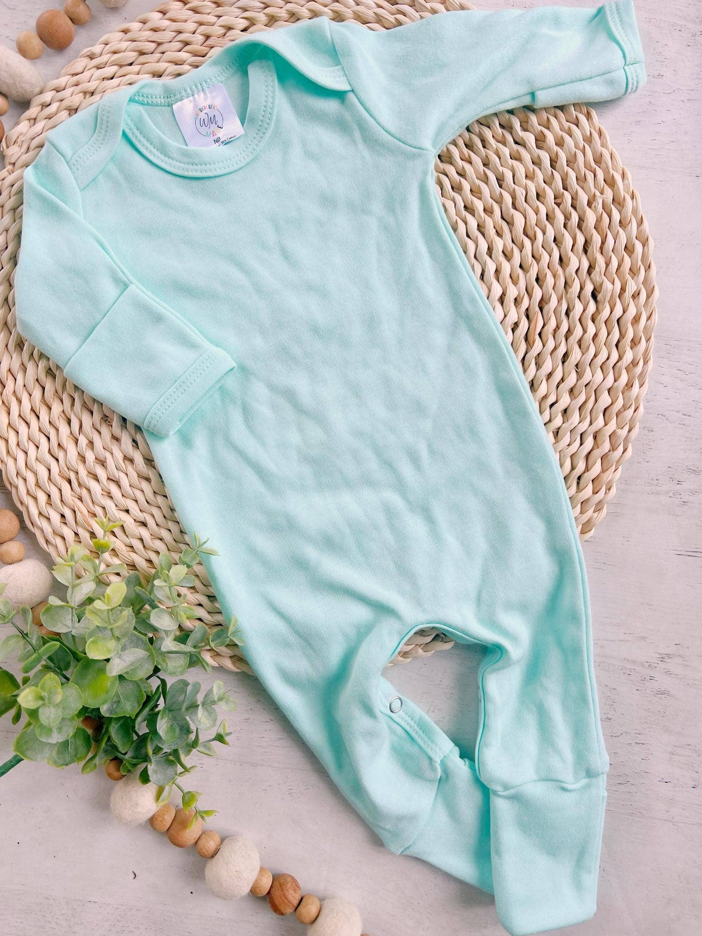 Baby Romper Wholesale Blank - Solids Patterns and Heathers - Sunny Meadow Boutique