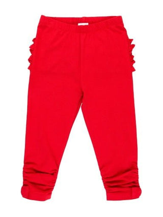 Baby Ruched Bow Leggings - Sunny Meadow Boutique