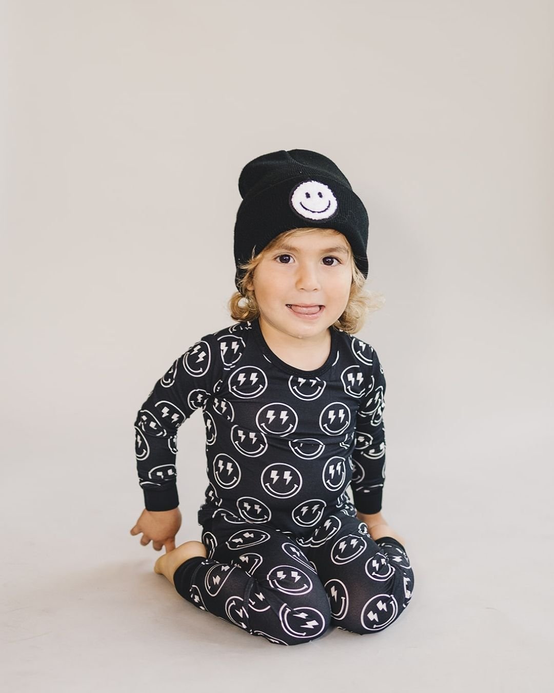 Bamboo Two Piece Set | Electric Smiley