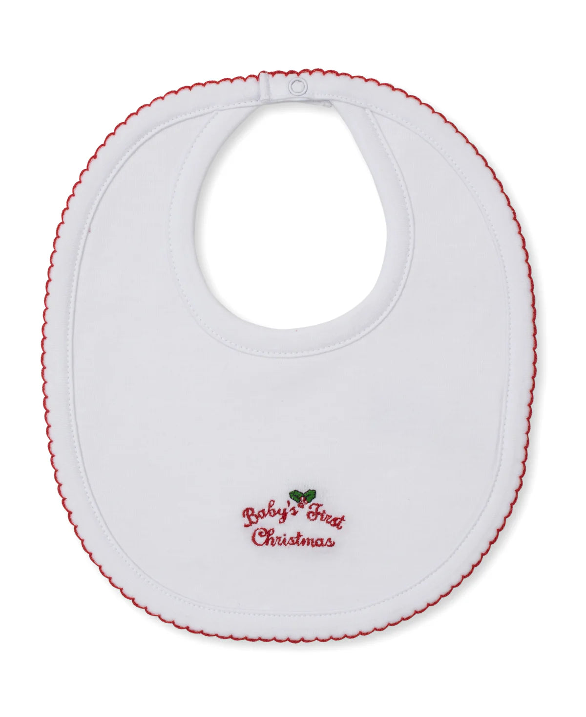 Babys First Christmas Bib