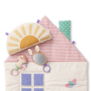 Bitzy Bespoke Ritzy Tummy Time™ Cottage Play Mat - Sunny Meadow Boutique