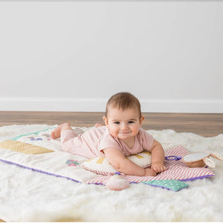 Bitzy Bespoke Ritzy Tummy Time™ Cottage Play Mat - Sunny Meadow Boutique