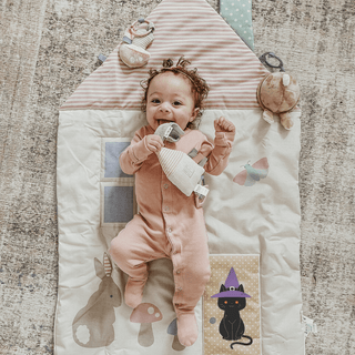 Bitzy Bespoke Ritzy Tummy Time™ Cottage Play Mat - Sunny Meadow Boutique