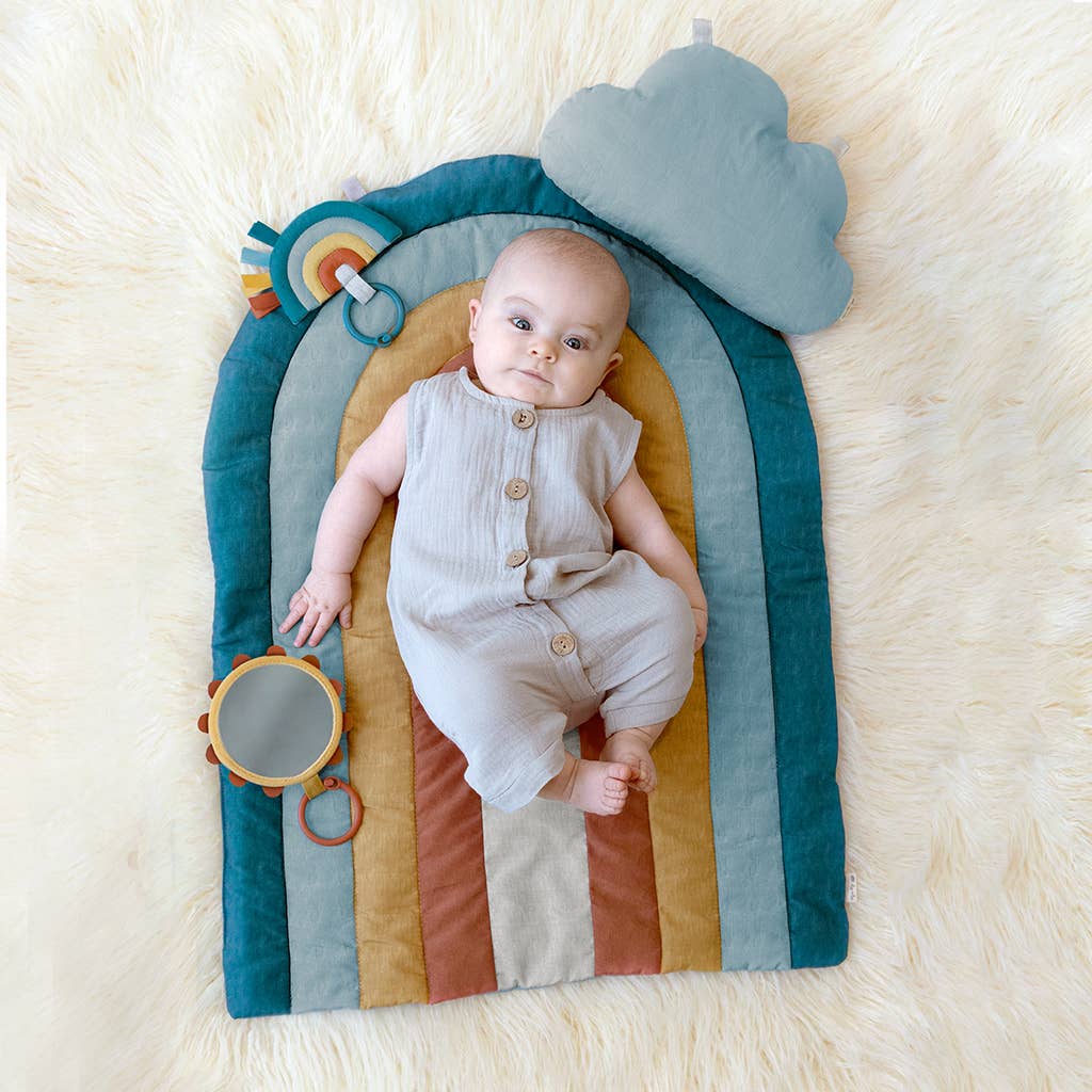 Bitzy Bespoke Ritzy Tummy Time™ Mat - Sunny Meadow Boutique