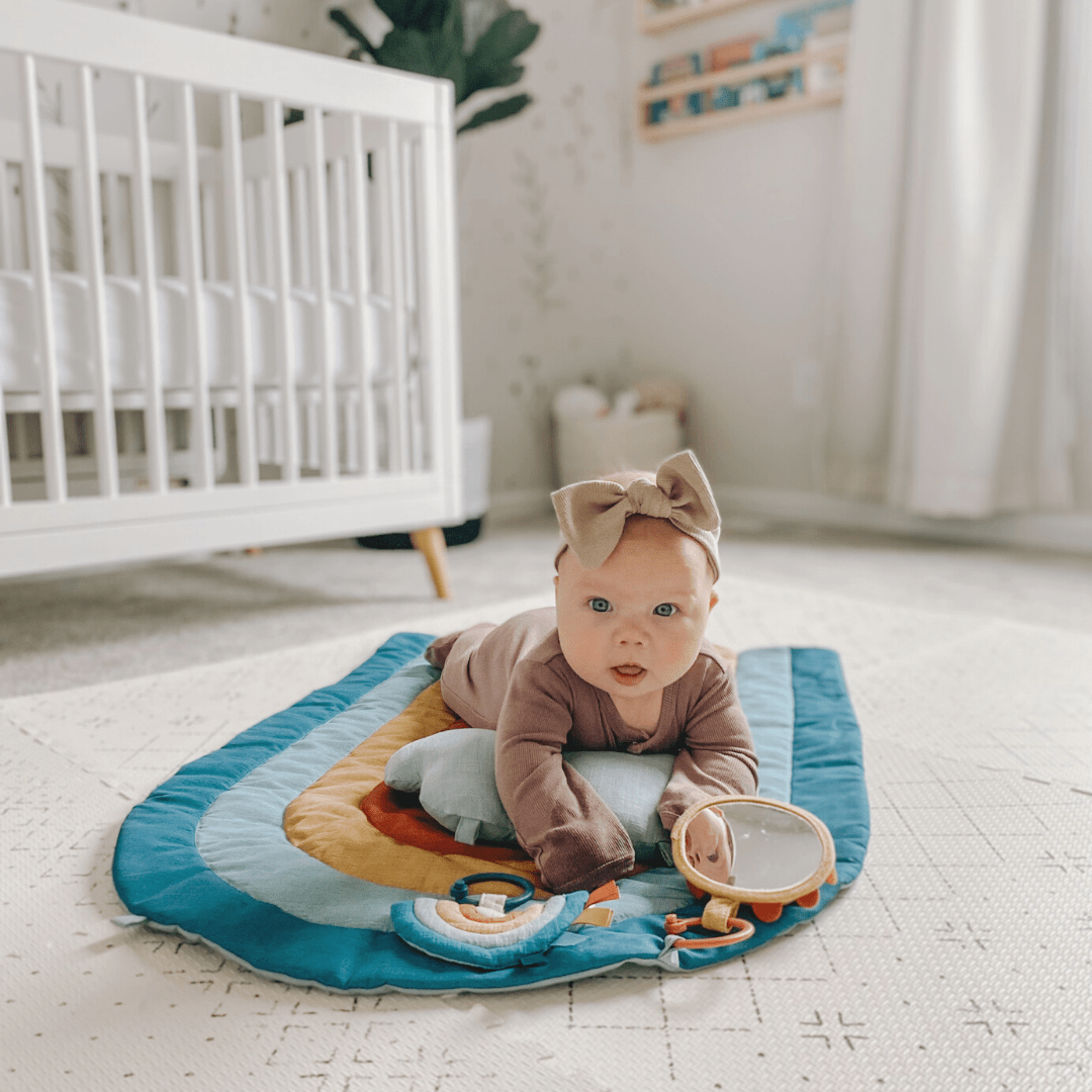 Bitzy Bespoke Ritzy Tummy Time™ Mat - Sunny Meadow Boutique