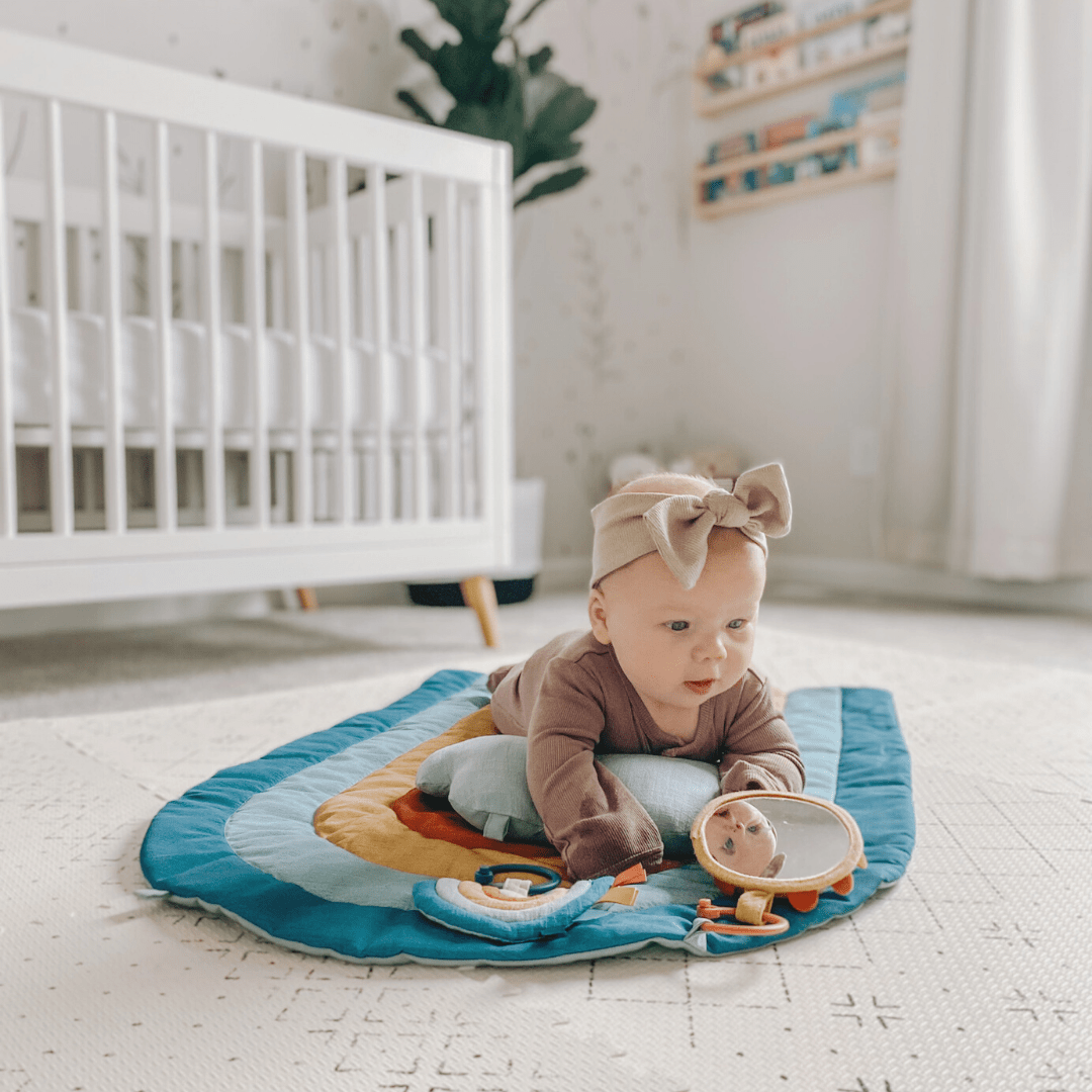 Bitzy Bespoke Ritzy Tummy Time™ Mat - Sunny Meadow Boutique