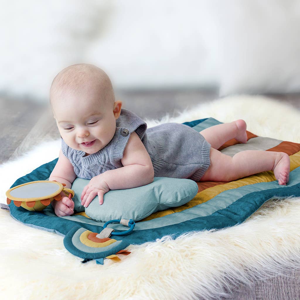 Bitzy Bespoke Ritzy Tummy Time™ Mat - Sunny Meadow Boutique