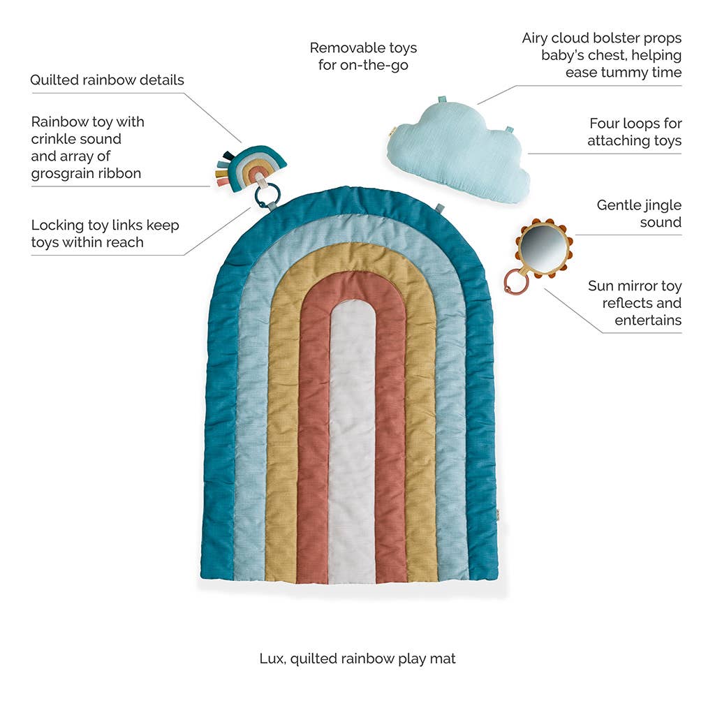 Bitzy Bespoke Ritzy Tummy Time™ Mat - Sunny Meadow Boutique