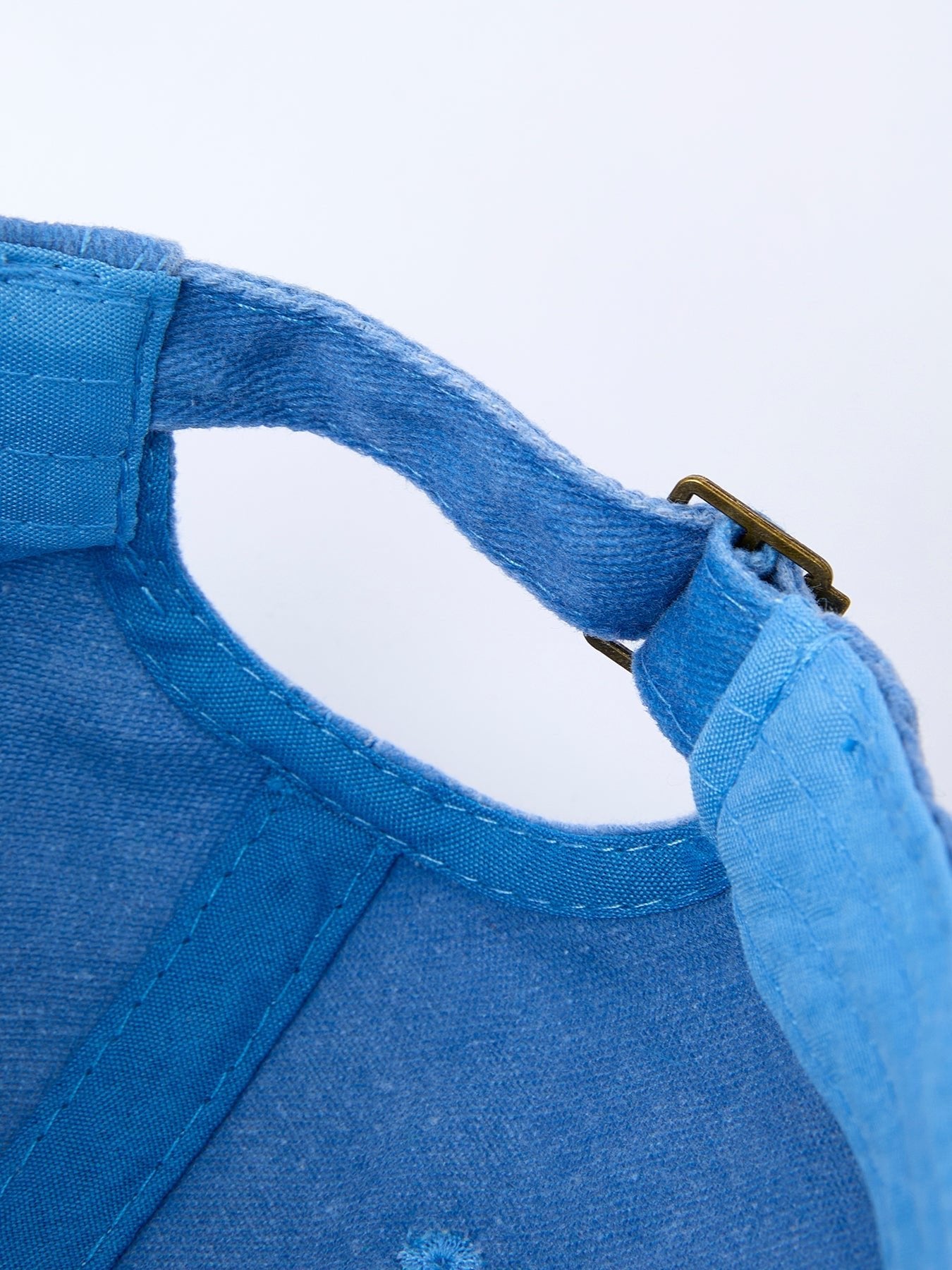 Blue Baseball Bow Applique Kids Hat - Sunny Meadow Boutique