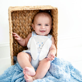 Blue Bunny Sunsuit - Sunny Meadow Boutique