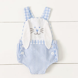 Blue Bunny Sunsuit - Sunny Meadow Boutique