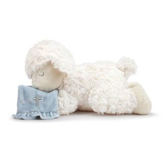 Blue Goodnight Prayer Mechanical Lamb - Sunny Meadow Boutique