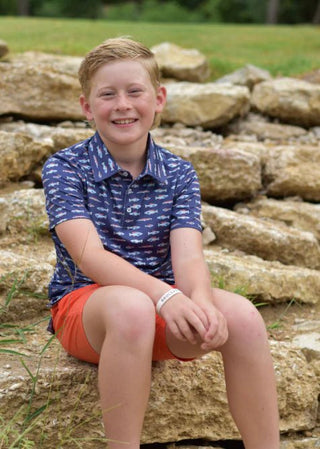 Blue Quail Clothing Co. Freshwater Polo Short Sleeve Shirt - Sunny Meadow Boutique