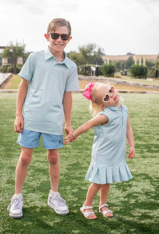 Blue Quail Clothing Co. Light Blue Performance Shorts - Sunny Meadow Boutique