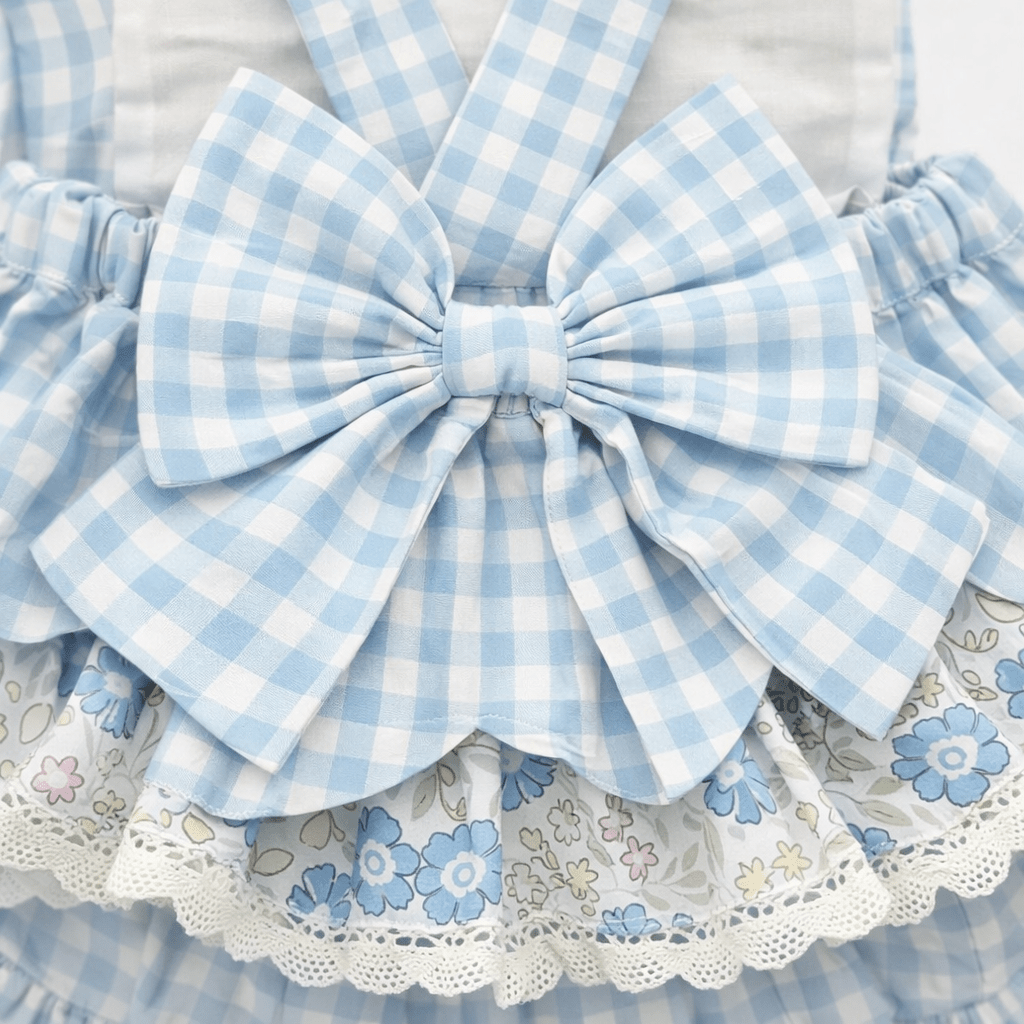 Blue Skirted Bunny Bubble - Sunny Meadow Boutique