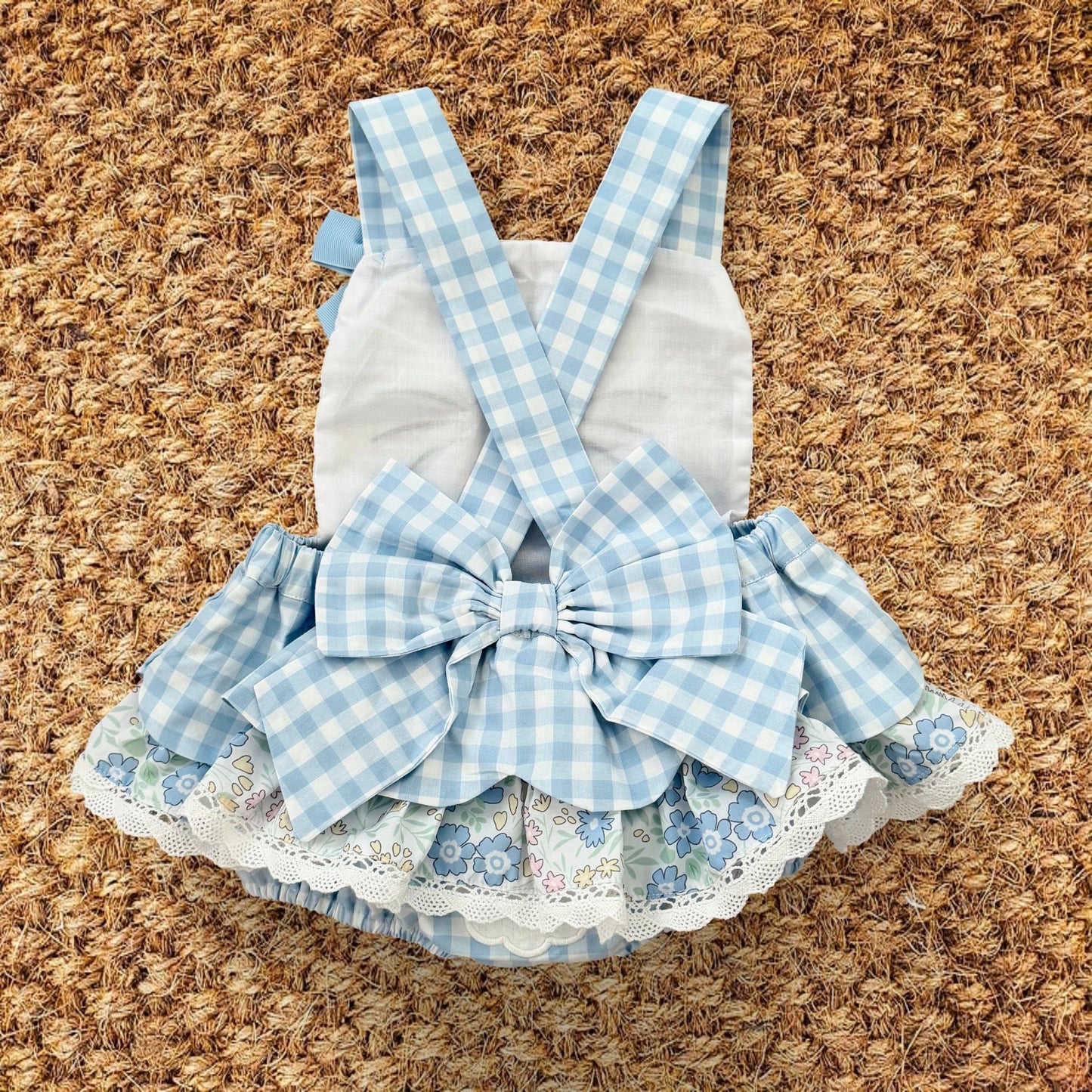 Blue Skirted Bunny Bubble - Sunny Meadow Boutique